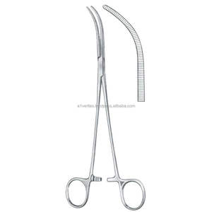 Pinzas Quirúrgicas Alemanas de Acero Inoxidable A-1 VERITAS Overholt-Mixxter de 21 cm, Pinzas para Arterias de Primera Calidad |   Kit de sutura, instrumento médico - Product Image 1