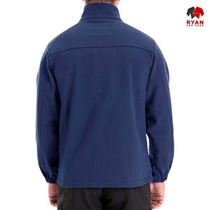 Veste softshell personnalisée Ryan Pro Gear pour hommes, fermeture éclair, logo personnalisé, design OEM - Product Image 4