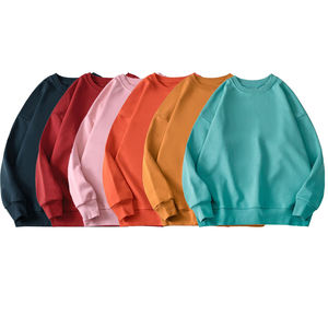 Sudadera de Algodón de Alta Calidad con Bordado Personalizado, Sudadera Lisa de Felpa, Sudadera Extra Grande para Hombre, Talla Grande - Product Image 1