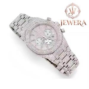 Reloj Mossinate Elegante de Acero Inoxidable con Diamantes para Hombre y Mujer, Regalo de Lujo para Cumpleaños, Aniversarios o Recompensas Corporativas - Product Image 6