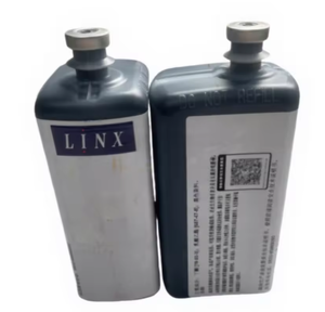Encre pour imprimante jet d'encre Linx 1240, encre noire originale avec étiquette RFID 500ML, solvant Linx 1512 pour imprimante Linx 8800 8900 Cij - Product Image 1