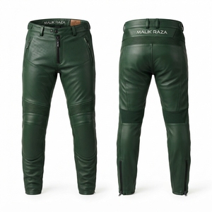 Pantalones de Motociclismo de Cuero Genuino Hechos a Mano para Hombre y Mujer, Tallas Personalizadas, Equipamiento de Carreras - Product Image 4