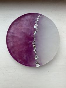 Posavasos de Resina Hechos a Mano de Primera Calidad, Juego de Posavasos Artísticos de Resina Epoxi para Mesa de Centro, Comedor, Cocina, Oficina - Product Image 4