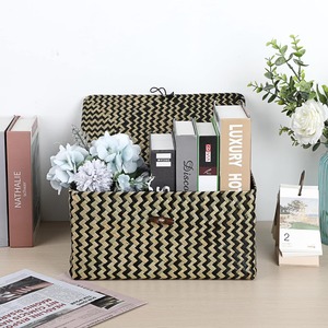 <b>Basket</b> of black and natural seagrass Handmade <b>Storage</b> <b>Basket</b> Wholesale eco-friendly Made Viet Nam - Product Image 6