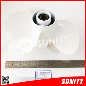 Hélice hors-bord à essence TAIWAN SUNITY neuve de haute qualité 9 7/8x13 OEM 664-45949-02-EL pour Yamaha 25HP-30HP en aluminium - Product Image 6
