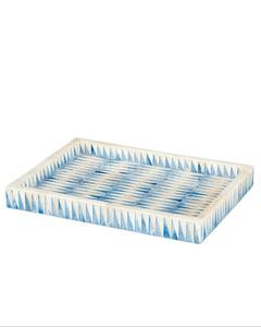 Bandeja de Madera con Incrustaciones de Hueso Artesanal, Pieza Decorativa de Lujo para el Hogar - Product Image 2