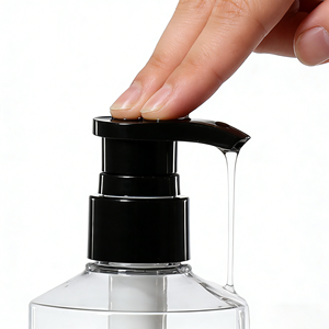 Bouteilles pulvérisatrices rondes en PET de 300 ml pour gel douche, shampoing, soins de la peau, emballage cosmétique personnalisé, impression sérigraphique de haute qualité - Product Image 4