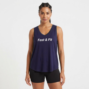 High Quality Womens Sleeveless Tank <b>Top</b> Cotton Knitted Workout Fitness <b>with</b> <b>Strapless</b> Quick Dry Breathable - Product Image 1