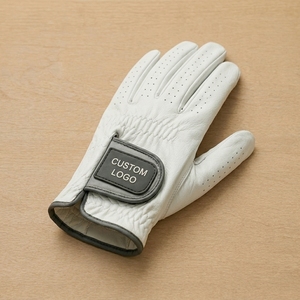 Gant de golf en cuir premium personnalisé, respirant, toucher doux, adhérence performante, OEM, marque privée, fournisseur en gros d'accessoires de golf - Product Image 3