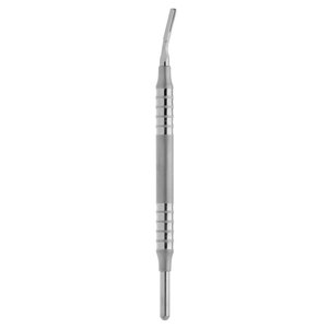 Lame de micro-scalpel angulaire en acier inoxydable de haute qualité, manche réutilisable, double extrémité, manuel, professionnel, chirurgical dentaire - Product Image 1