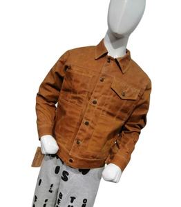 เสื้อแจ็คเก็ตผ้าแคนวาสเคลือบแว็กซ์สำหรับผู้ชาย คุณภาพสูง ผลิตจากผ้าฝ้าย 100% - Product Image 1