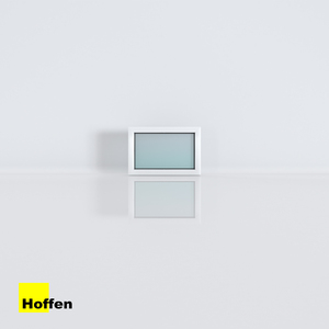 ผลิตภัณฑ์กันน้ำของไทย HOFFEN หน้าต่าง uPVC ประหยัดพลังงาน รุ่น Sunlight ขนาด 60x40 สีขาว จากประเทศไทย - Product Image 1