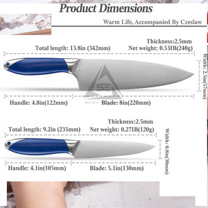 Light Weight <b>Sharpe</b> Edge Chef <b>Kitchen</b> <b>Knives</b> Stainless Steel Best Selling Chef <b>Kitchen</b> <b>Knives</b> - Product Image 2
