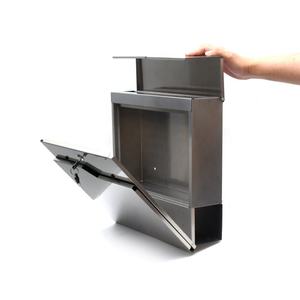 Wholesale Modern Outdoor Furniture Convenient Wall-Mounted Galvanized Steel <b>Mailbox</b> for Farmhouse Apartment Home Decoration - Product Image 4