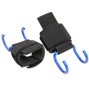Ganchos de Levantamiento de Pesas de Alta Resistencia para Gimnasio, con Correas de Soporte para Muñecas, Agarre para las Manos, Unisex - Product Image 4