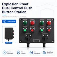 Estación de Control de Motor Dual a Prueba de Explosiones IP65 OEM con Indicadores de Fallos en Funcionamiento para Equipos de Bombas y Ventiladores
