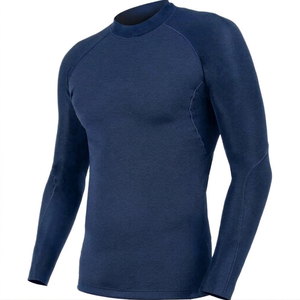 Custom Breathable Long MMA Private Label <b>Compression</b> Rash Guard <b>Shirt</b> UPF50 Protection Polyester/Nylon Silk Screen Printed 240g - Product Image 1