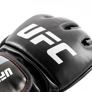 Guantes de MMA de Cuero PU Hechos a Medida, Guantes de Boxeo y Grappling UFC de Medio Dedo, Guantes de Lucha Profesionales con Cierre de Gancho y Bucle, Unisex, de Fábrica - Product Image 5