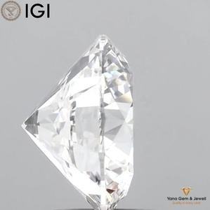 Diamante cultivado en laboratorio CVD de 2.00 quilates, claridad VVS1, color E, forma redonda de 8.18 mm con certificado IGI para anillo personalizado de regalo. - Product Image 5