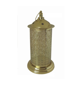 <b>Brass</b> Cylinder <b>Lantern</b> Home Decoration Durable Indoor Outdoor Use - Product Image 3