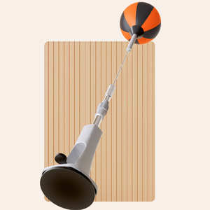 Ballon de boxe en caoutchouc double extrémité de haute qualité pour l'entraînement de réflexe, sac de frappe portable et lourd pour améliorer la vitesse et la précision - Product Image 3