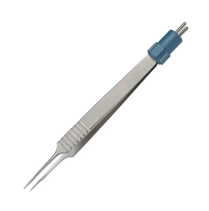 Pinces bipolaires manuelles Ariston 20 cm, baïonnette, acier inoxydable, ensemble d'instruments, pinces bipolaires baïonnette bleues à vendre - Product Image 4