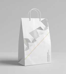 Bolsa textil de kraft recubierto de alta demanda para ropa deportiva, artículos de gimnasio, superficie exterior resistente al agua, embalaje para prendas de vestir - Product Image 1