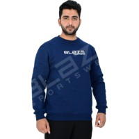 Sweat-shirts d'hiver pour hommes avec logo personnalisé - Broderie et impression sérigraphiée, imperméables, respirants, en molleton de coton uni blanc et noir