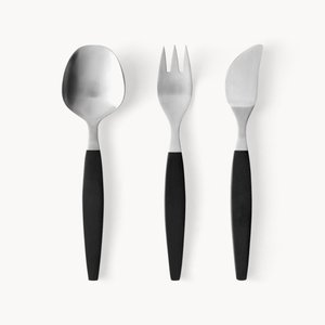 Juego de Cubiertos Modernos de Acero Inoxidable con Mango Martillado, Aptos para Lavavajillas, Cuchillo, Tenedor y Cuchara para Cena de Boda, Ecológicos y Resistentes al Óxido - Product Image 5