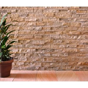 Panneau de cuivre élégant pour murs en pierre naturelle, façades modernes et rénovation intérieure - Product Image 1