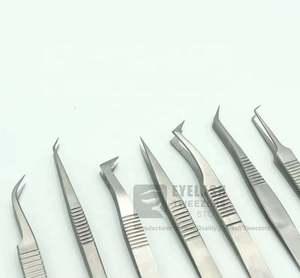 Pince à épiler pour extensions de cils ASB de haute qualité en acier inoxydable antistatique durable, 90 degrés, 12 cm/14 cm, précision fine - Product Image 5