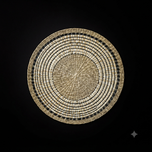 Set de table rond de style bohème, tissé en jute personnalisé, pour fête, mariage, cuisine, table à manger, provenance d'Inde - Product Image 3