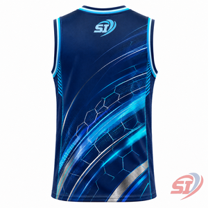 Maillot de basketball personnalisé pour homme, sublimation, écologique, antibactérien, séchage rapide, respirant, en mesh, vêtements d'équipe, fabricant OEM - Product Image 2