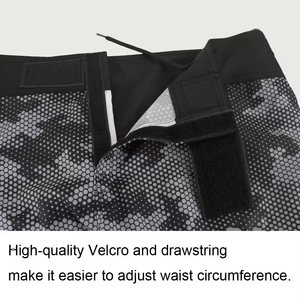 กางเกงชกต่อสู้ออกแบบเองได้ กางเกงกราปลิง BJJ MMA ผ้าโพลีเอสเตอร์ แห้งเร็ว กางเกงต่อสู้แบบปรับแต่งได้ คุณภาพสูง ชุดศิลปะการต่อสู้ - Product Image 6