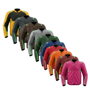 เสื้อแจ็คเก็ตมอเตอร์ไซค์คุณภาพสูง ผลิตจากโพลีเอสเตอร์ 100% สำหรับขี่มอเตอร์ไซค์  ผ้าทนทาน สวมใส่สบาย ระบายอากาศได้ดี - Product Image 1