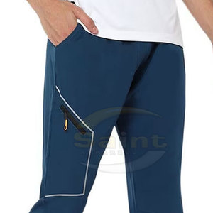 Vente en ligne : Meilleures ventes – Pantalon décontracté droit pour homme, style unique, taille mi-haute, respirant, léger, en toile écologique - Product Image 6