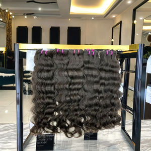 Extensions de cheveux Remy raides mongoles de haute qualité Paquets de cheveux non transformés de taille personnalisée avec fournisseur d'or Export HD Lace - Product Image 1