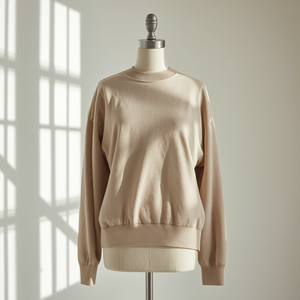 Sweat-shirt pour femme avec détails brodés, décontracté, tendance, confortable, avec personnalisation OEM ODM - Product Image 1
