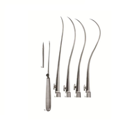 Ensemble d'instruments chirurgicaux manuels en acier inoxydable pour chirurgiens, avec aiguilles de suture médicale Reverdin, instruments vétérinaires certifiés CE