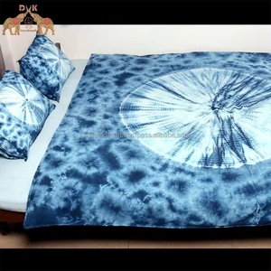 Colección de la mejor calidad, ropa de cama, funda nórdica, ropa de cama de lujo, juego de edredón, Fundas nórdicas de algodón con tinte de corbata, edredones de algodón - Product Image 4