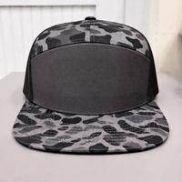 Gorras Trucker Tricolores Hechas en Indonesia, Personalizables con Marca, Promocionales, de Alta Calidad, Camuflaje, Unisex, 6 Paneles, Gorras Deportivas 168 para Exteriores
