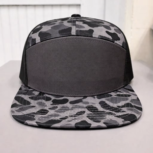 หมวกแก๊ปเปล่าสามสี ผลิตในอินโดนีเซีย ปรับแต่งแบรนด์ได้ คุณภาพสูง ลายพราง ยูนิเซ็กซ์ 6 แผง หมวกกีฬา 168 สำหรับกิจกรรมกลางแจ้ง - Product Image 1