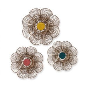 Escultura Floral de Pared de Papel Hecha a Mano ViettimeCraft, Decoración Art Deco para el Hogar y la Sala de Estar - Product Image 1