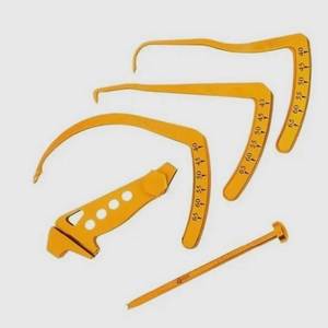 Arthroscopy acl pcl <b>drill</b> <b>guide</b> knee surgical instruments gold handle stainless steel hospital grade reusable kit - Product Image 2