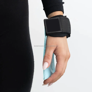 Poignées de musculation en caoutchouc pour haltérophilie, protège-mains rembourrés pour la paume, équipement de sécurité et de confort pour le fitness - Product Image 4