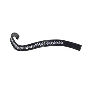 บราวน์หนังแท้จากอินเดียประกายวิบวับผลิตภัณฑ์ม้าคุณภาพสูงส่งออก - Product Image 1