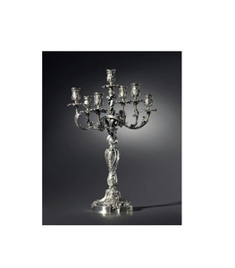 Artistic Iron Candelabra <b>Candle</b> <b>Holder</b> For Stylish Home Decor And Elegant Special Occasion Table Display - Product Image 6