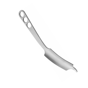 Palanca ósea ortopédica curva de 300 mm, instrumento quirúrgico con punta roma, mandíbula de 6.2 mm de ancho, herramienta de cirugía ósea de acero inoxidable de 40 mm - Product Image 2