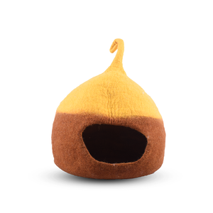 บ้านแมวแบบแขวนทำจากผ้าสักหลาดสำหรับกรงสัตว์ - Product Image 1