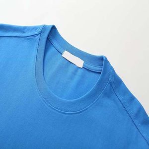 T-shirts pour hommes à prix abordable, couleur personnalisée, en coton et polyester, coupe classique, pour l'été, style décontracté, à bords contrastants - Product Image 5